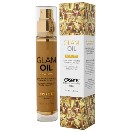 Dry Glittering Oil Body And Hair Glam Oil 50 ml.