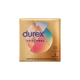 DUREX REAL FEEL 3UDS.