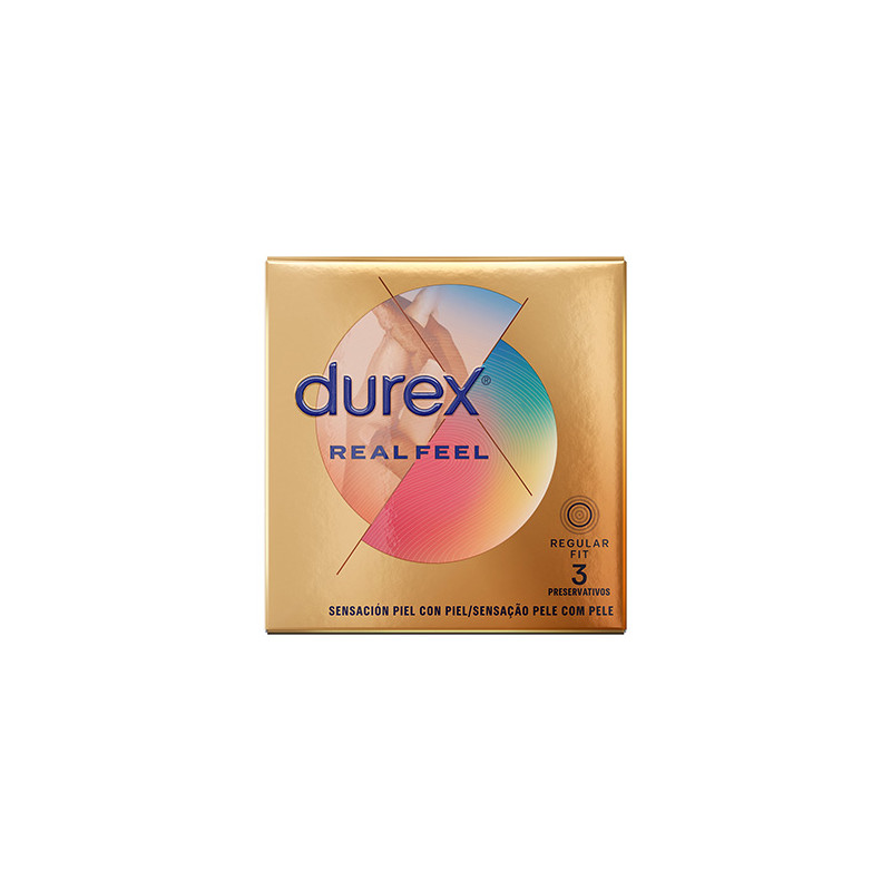 DUREX REAL FEEL 3UDS.