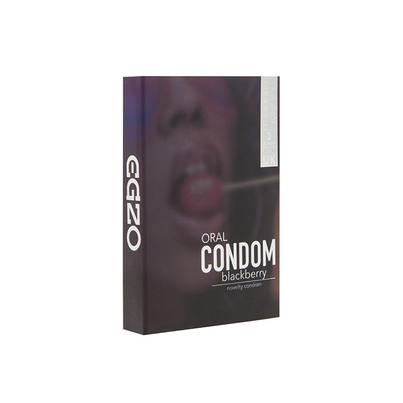 EGZO  Condom Blackberry 3pc