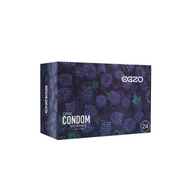 EGZO  Condom Blackberry 3pc