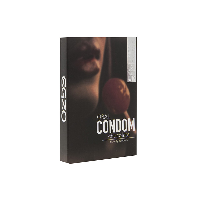 EGZO Condom Chocolate 3pc