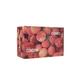 EGZO Condom Peach 3pc