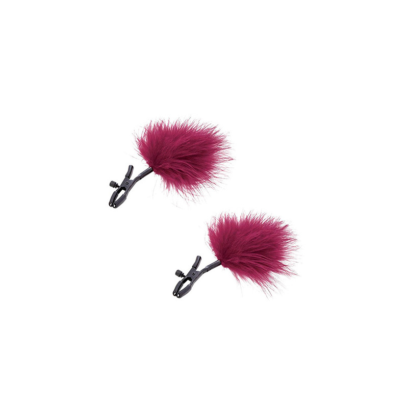 Enchanted Feather Nipple Clamps