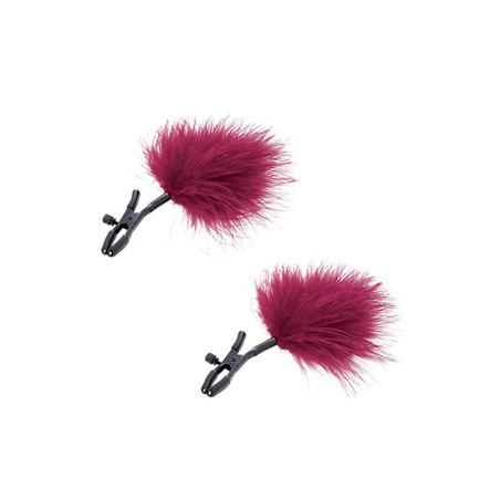 Enchanted Feather Nipple Clamps