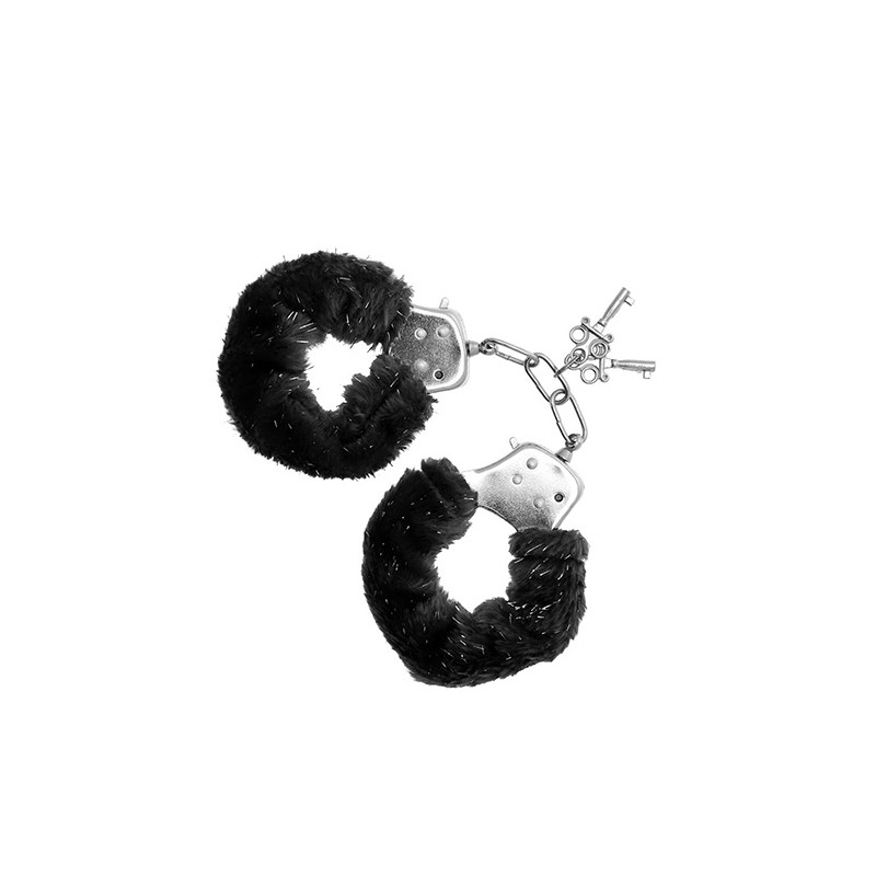 Furry Cuffs Black