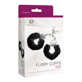 Furry Cuffs Black