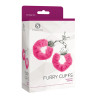 Furry Cuffs Pink