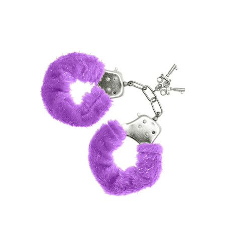 Furry Cuffs Purple