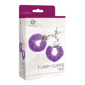 Furry Cuffs Purple