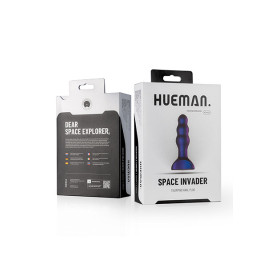 Hueman - Space Invader Vibrating Anal Plug