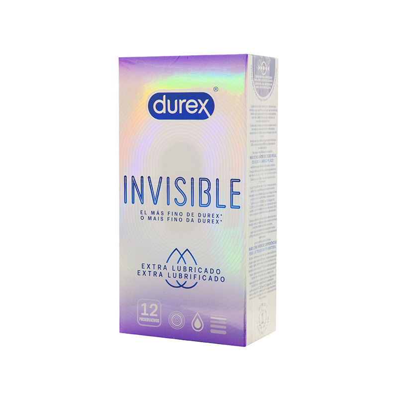 Invisible Extra Lubricado 12 Uds.