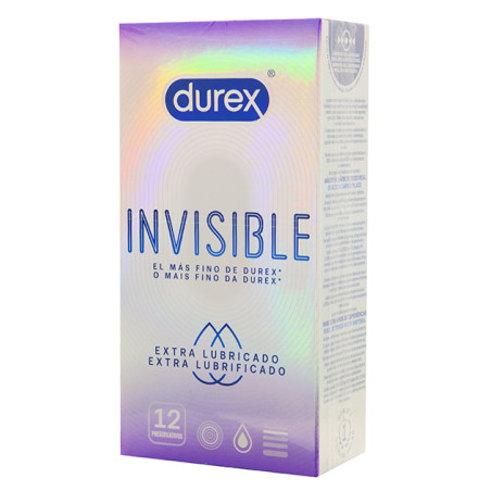 Invisible Extra Lubricado 12 Uds.