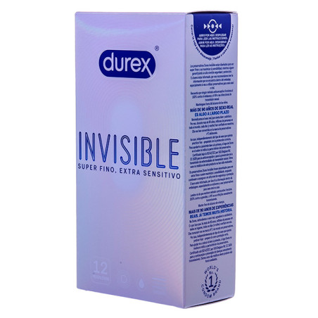 Invisible Super Fino Extra Sensitivo 12 Uds