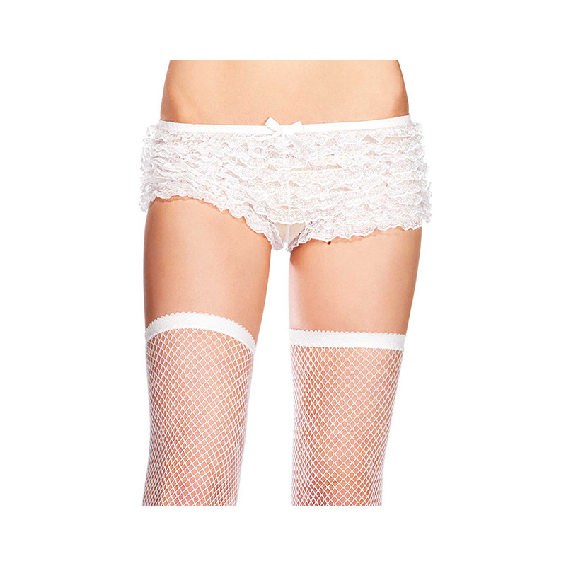 Lace  Ruffle Tanga Short