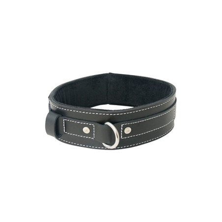 Lined Leather Collar