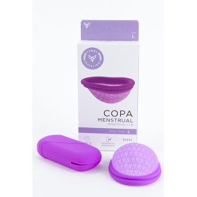 Menstrual Cup Size L - Purple