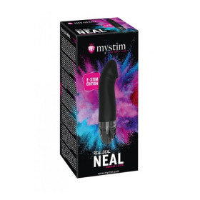 Mystim Real Deal Neal eStimVibrator, Black