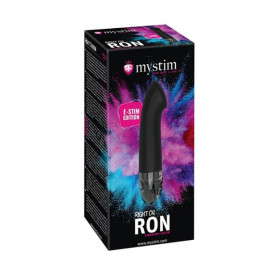 Mystim Right on Ron eStimVibrator, Black