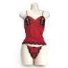 PEEK A BOO CAMI ROJO XL