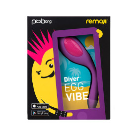 Remoji: Diver Egg Vibe Purple