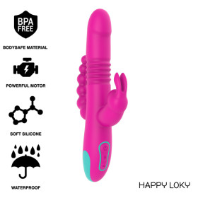 HAPPY LOKY - DONALD TRIPLE STIMULATION: ANAL, G-SPOT & CLITORAL