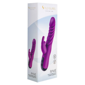 S Pleasures Premium Rave Vibrator Frambuesa