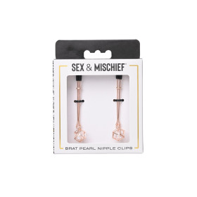 S&M Brat Pearl Nipple Clips