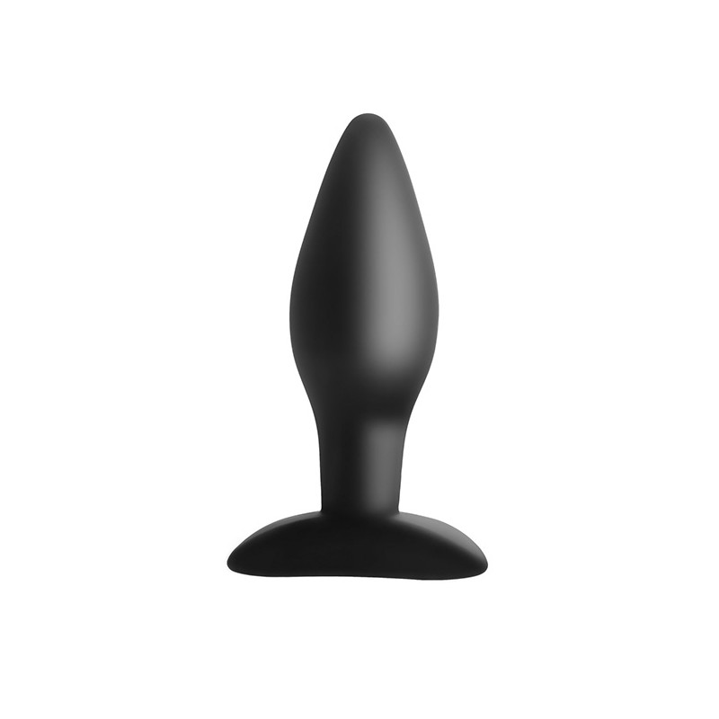 Silicone Butt Plug Medium Black