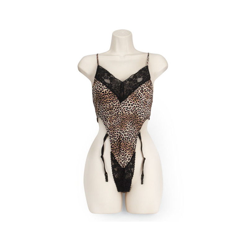 TEDDY-KNIT SILK W/LACE JAGUAR