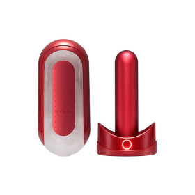 TENGA FLIPHOLE RED & WARMER SET