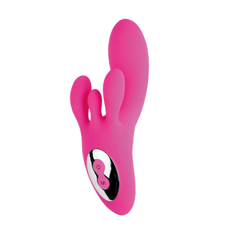 TriVibe G-Spot Vibrator with Clitoral & Labia Stimulation Pink