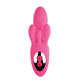 TriVibe G-Spot Vibrator with Clitoral & Labia Stimulation Pink