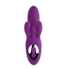 TriVibe G-Spot Vibrator with Clitoral & Labia Stimulation Purple