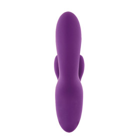 TriVibe G-Spot Vibrator with Clitoral & Labia Stimulation Purple