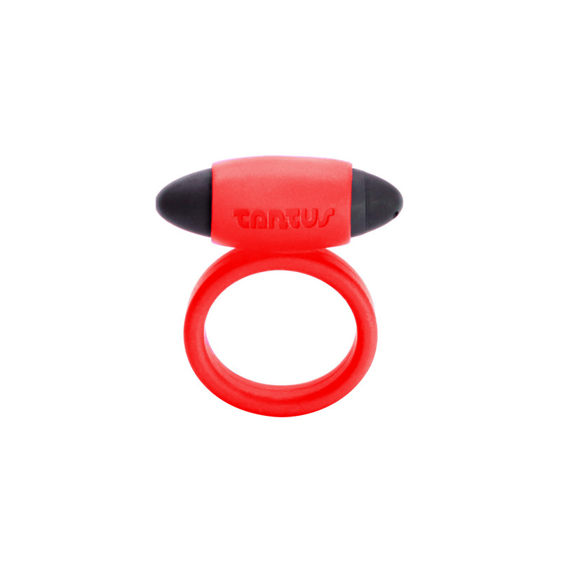 Vibrating Super Soft Ring Red