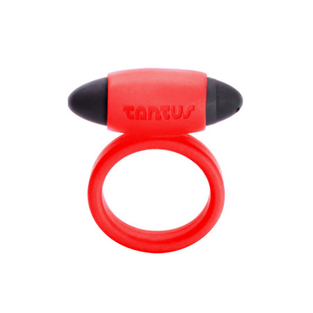 Vibrating Super Soft Ring Red