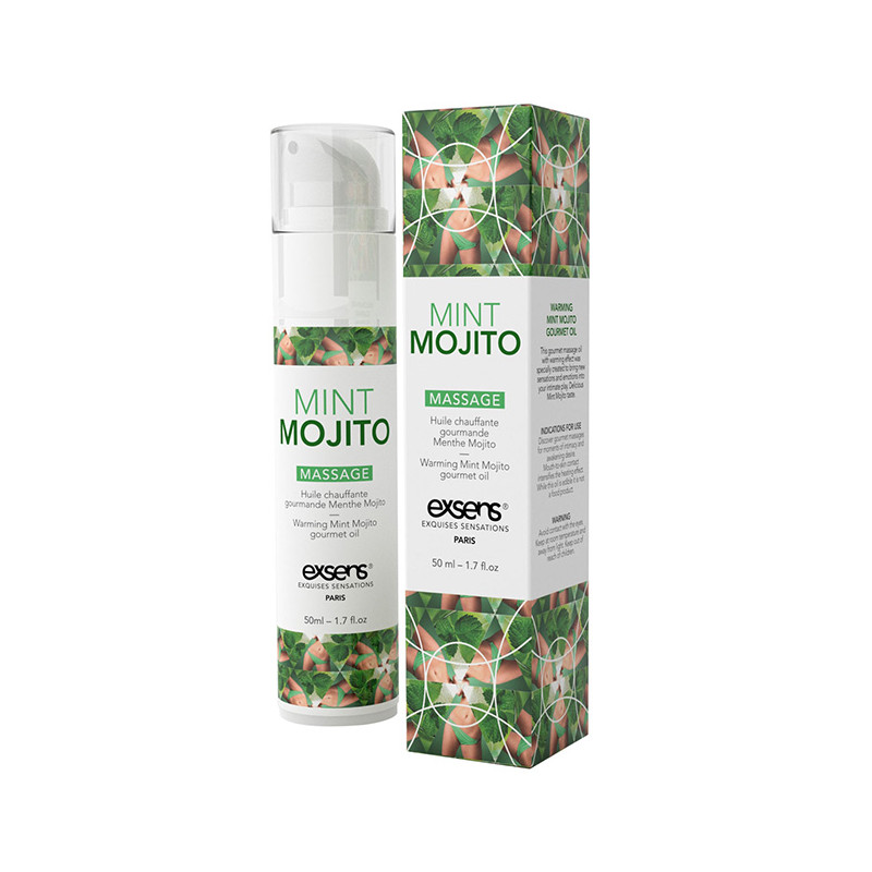 Warmimg Gourmet Massage Oil Mint Mojito 50 ml