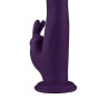 Whirl-Pulse Rotating Rabbit Vibrator & Remote Control Purple