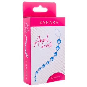 Zahara Anal Beads Blue