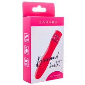 Zahara Diamond Vibrator Red