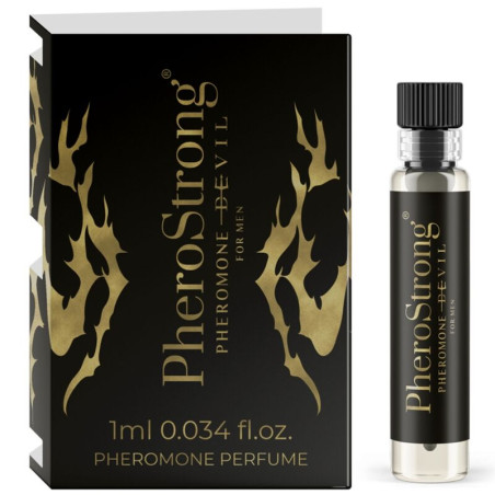 PHEROSTRONG - PARFUM PHÉROMONE DIABLE POUR HOMME 1 ML