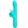 PRETTY LOVE - VIBRATEUR MULTIFONCTION LAPIN 4 EN 1 PAPILLON