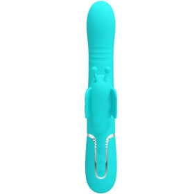 PRETTY LOVE - VIBRATEUR MULTIFONCTION LAPIN 4 EN 1 PAPILLON