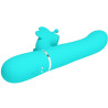 PRETTY LOVE - VIBRATEUR MULTIFONCTION LAPIN 4 EN 1 PAPILLON