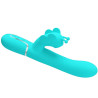 PRETTY LOVE - VIBRATEUR MULTIFONCTION LAPIN 4 EN 1 PAPILLON