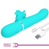 PRETTY LOVE - VIBRATEUR MULTIFONCTION LAPIN 4 EN 1 PAPILLON