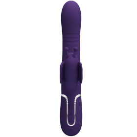 PRETTY LOVE - VIBRATEUR MULTIFONCTION LAPIN 4 EN 1 PAPILLON