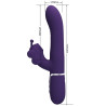 PRETTY LOVE - VIBRATEUR MULTIFONCTION LAPIN 4 EN 1 PAPILLON