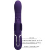 PRETTY LOVE - VIBRATEUR MULTIFONCTION LAPIN 4 EN 1 PAPILLON